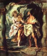 Peter Paul Rubens The Prophet Elijah Receiving Bread and Water from an Angel oil painting reproduction